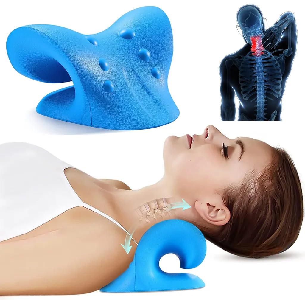 Ergonomic Neck & Spine Support Pillow – Pain Relief