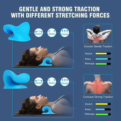 Ergonomic Neck & Spine Support Pillow – Pain Relief