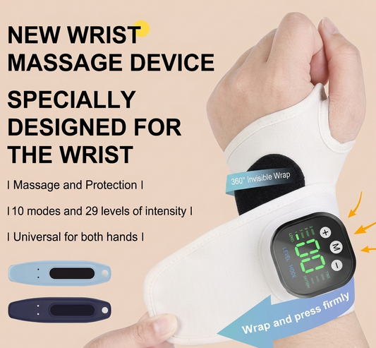 Electric Wrist Massager – Vibration Therapy Support