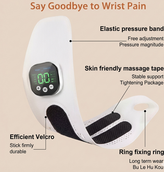 Electric Wrist Massager – Vibration Therapy Support