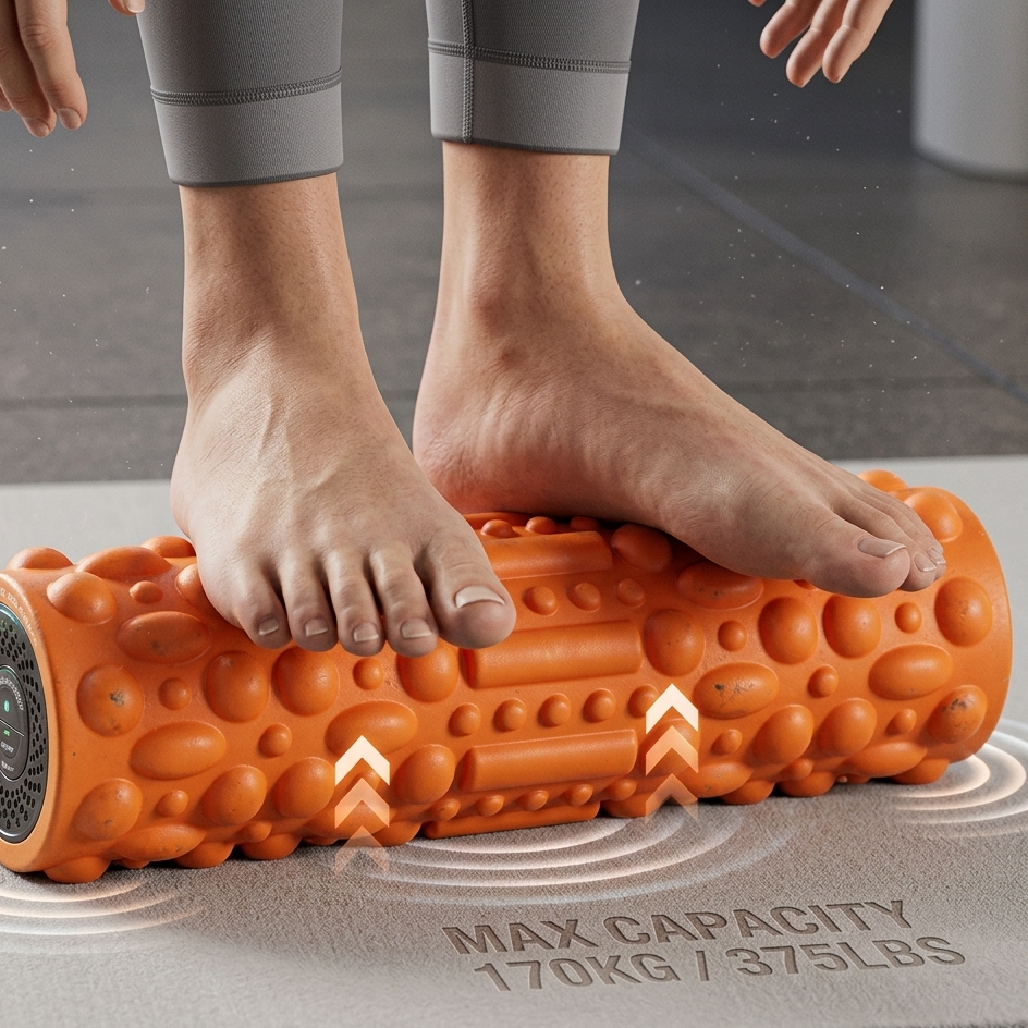 Vibrating Foam Roller – Deep Tissue Muscle Recovery