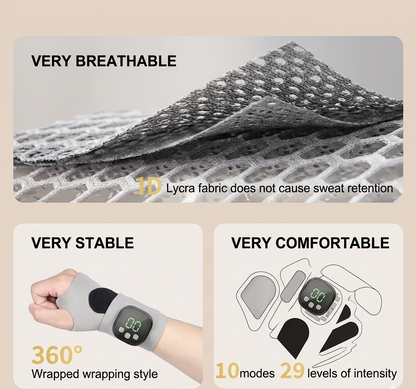 Electric Wrist Massager – Vibration Therapy Support