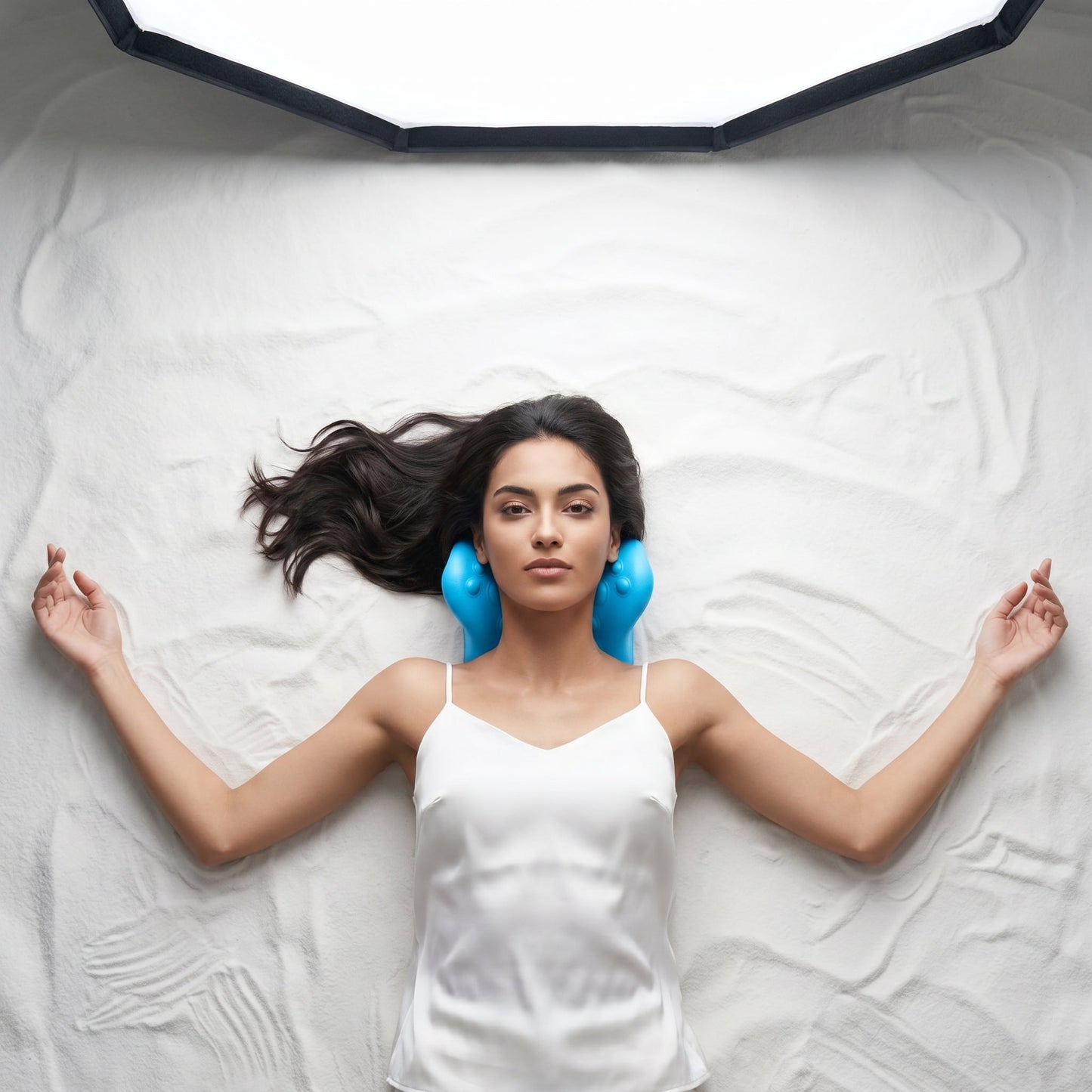 Ergonomic Neck & Spine Support Pillow – Pain Relief